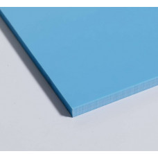 Полипропилен листовой пищевой голубой PP 6х1500х3000 мм