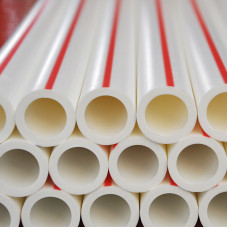 Полипропиленовая труба гофрированная дренажная двухслойная круглая белая SN 16 190х160 мм ГОСТ/ТУ